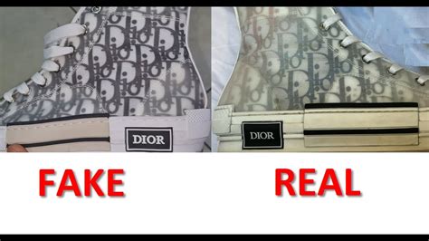 how to spot fake dior sneakers|are Dior heels real.